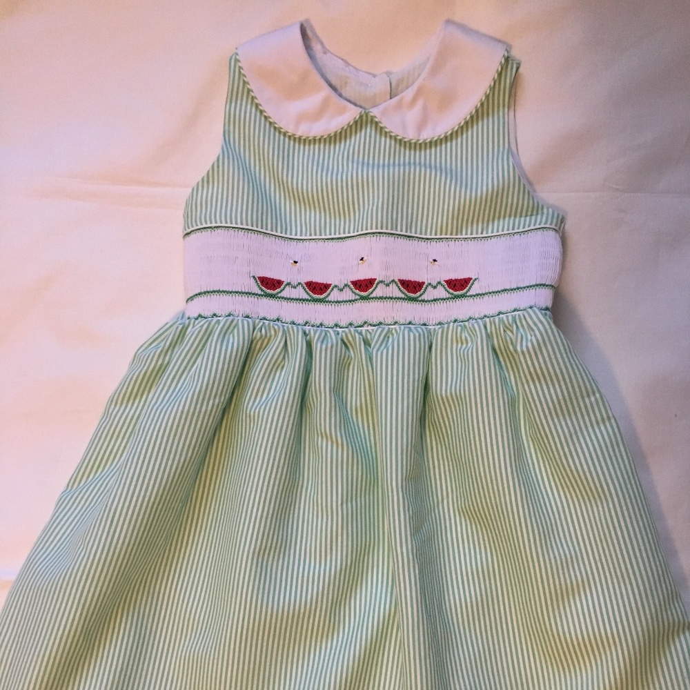 ANAVINI Girls 4T Smocked Dress